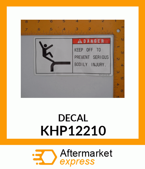 DECAL KHP12210