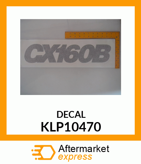 DECAL KLP10470