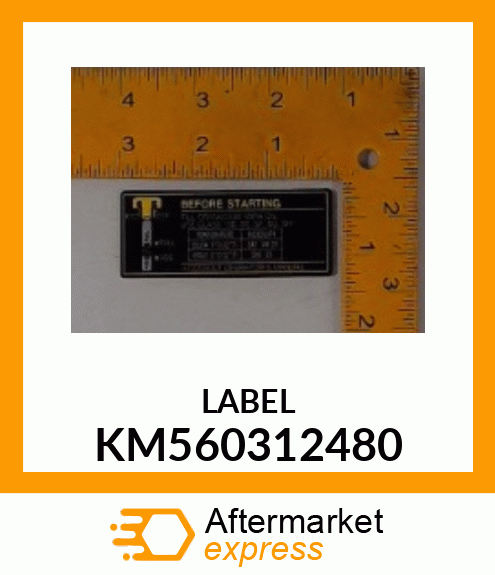 LABEL KM560312480