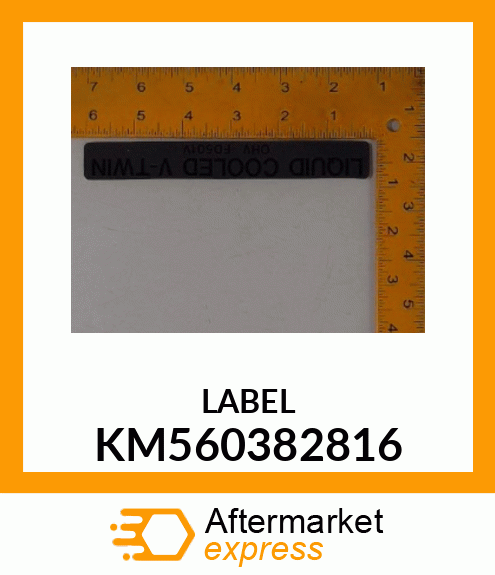 LABEL KM560382816