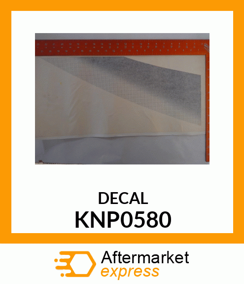 DECAL KNP0580