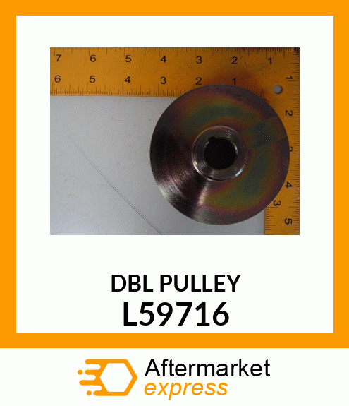 DBLPULLEY L59716