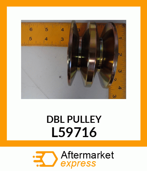 DBLPULLEY L59716