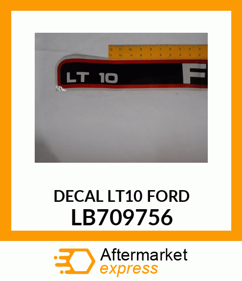 DECALLT10FORD LB709756