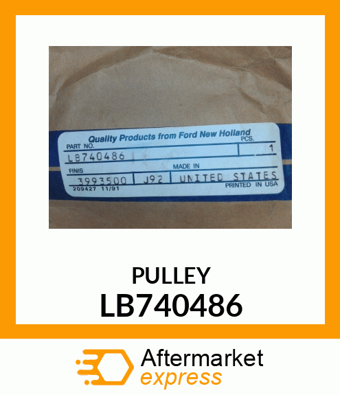 PULLEY LB740486