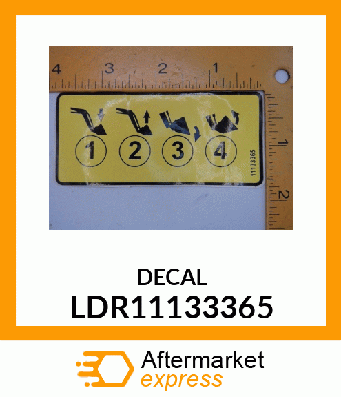 DECAL LDR11133365