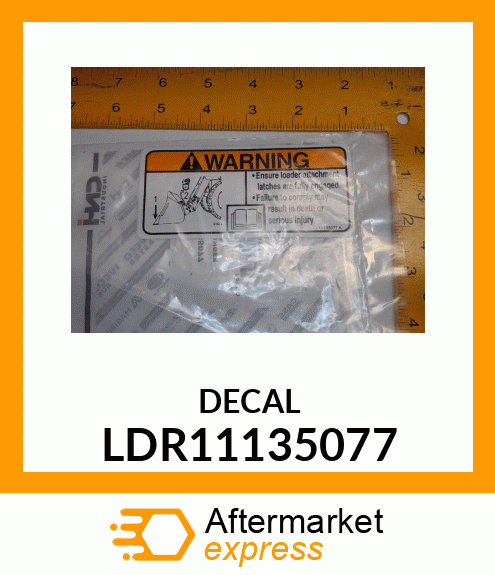 DECAL LDR11135077