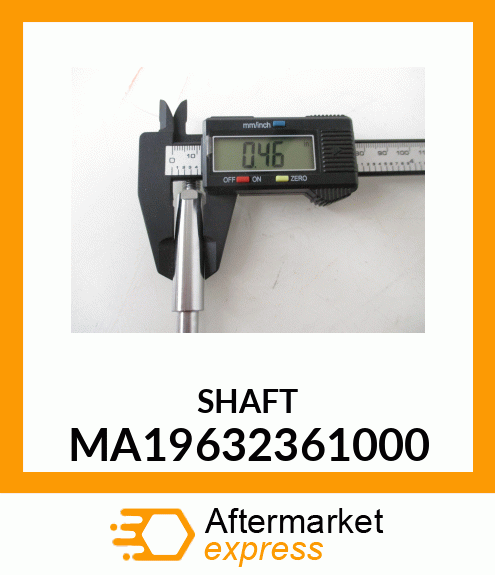 SHAFT MA19632361000