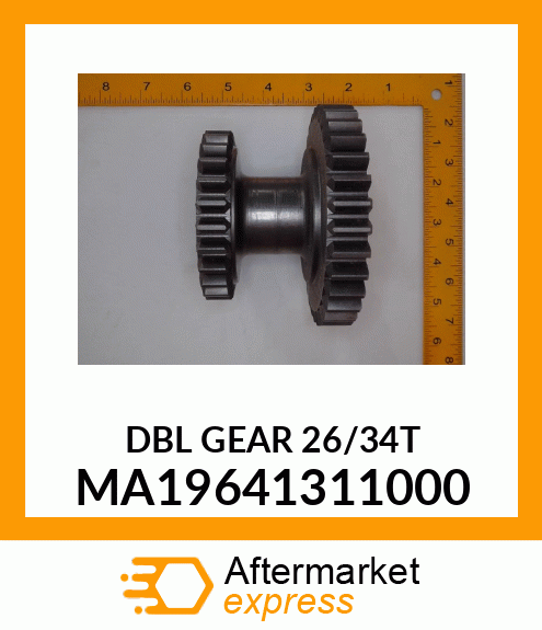 DBL_GEAR_26/34T MA19641311000