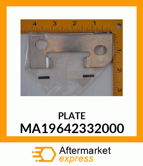 PLATE MA19642332000