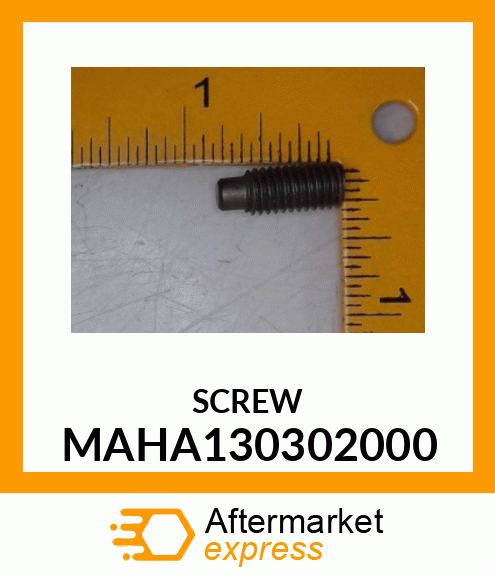 SCREW MAHA130302000