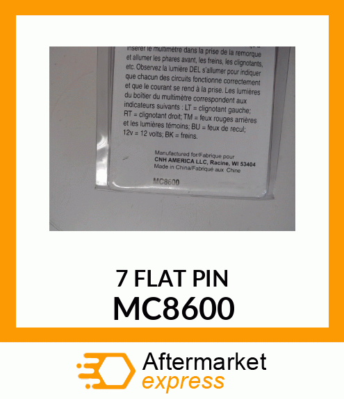 7FLATPINTEST MC8600