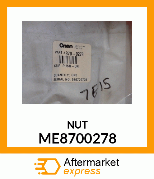 NUT ME8700278