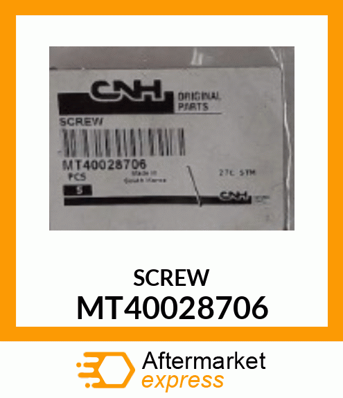 SCREW MT40028706