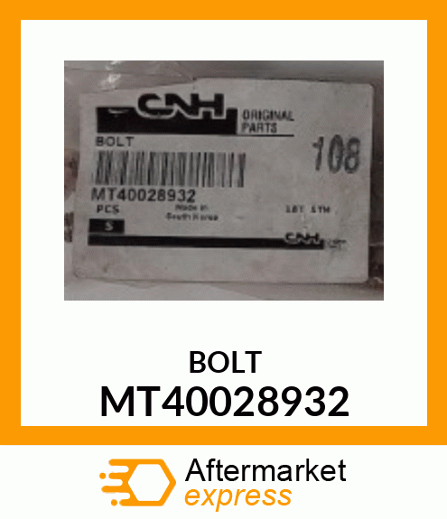 BOLT MT40028932