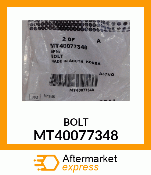 BOLT MT40077348