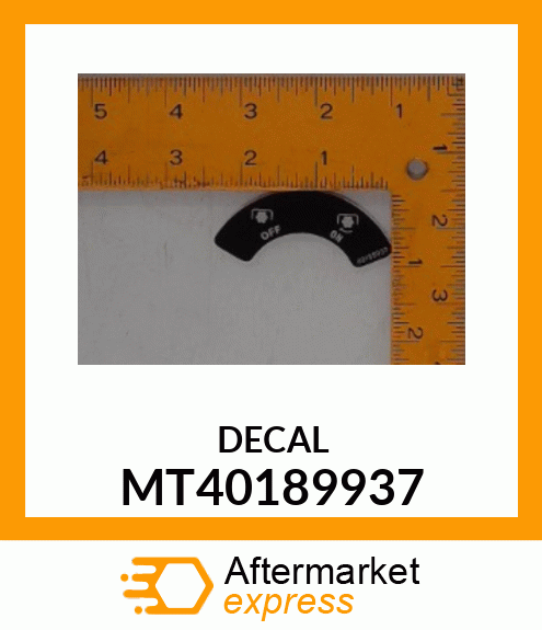 DECAL MT40189937