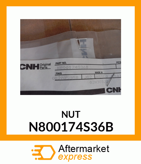 NUT N800174S36B