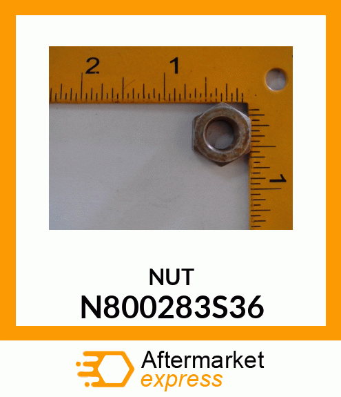 NUT N800283S36