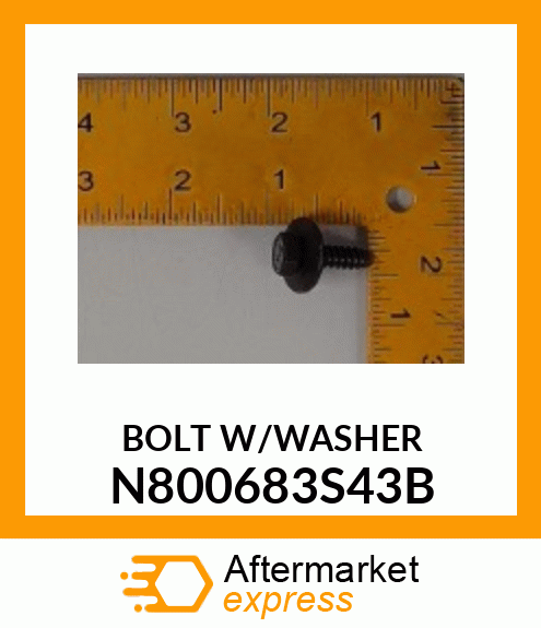 BOLTW/WASHER N800683S43B