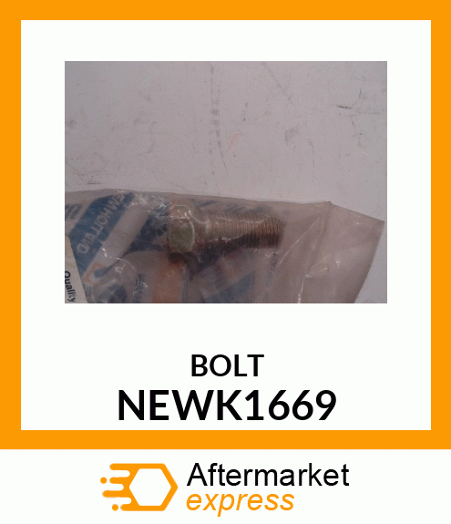 BOLT NEWK1669