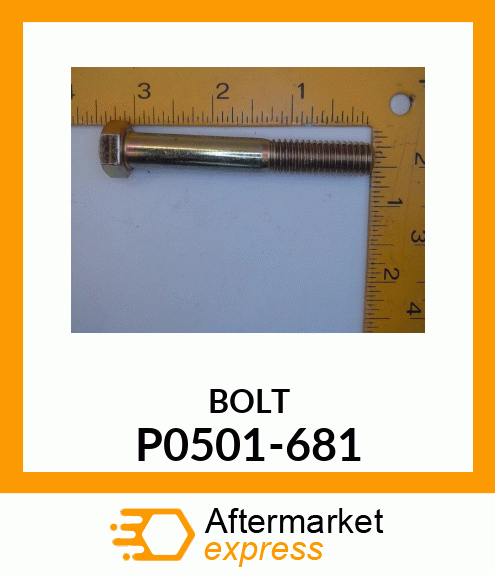 BOLT P0501-681