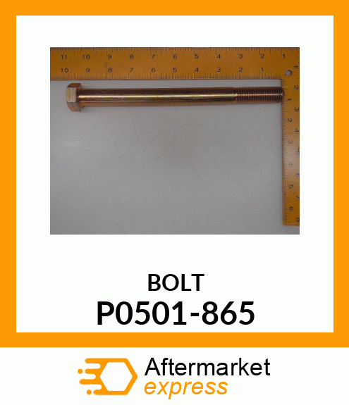 BOLT P0501-865