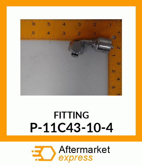 FITTING P-11C43-10-4