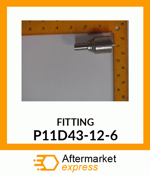 FITTING P11D43-12-6