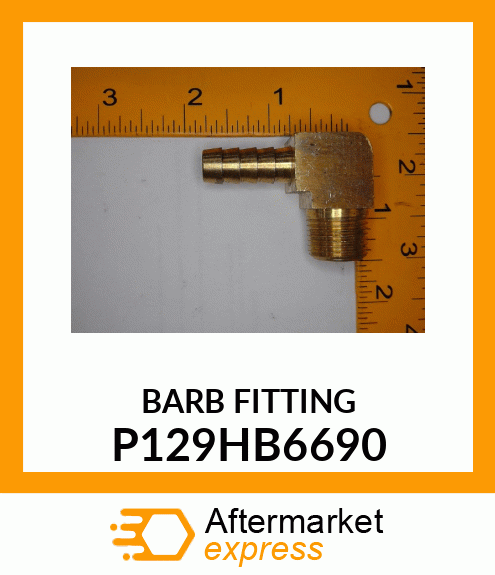 BARBFITTING P129HB6690