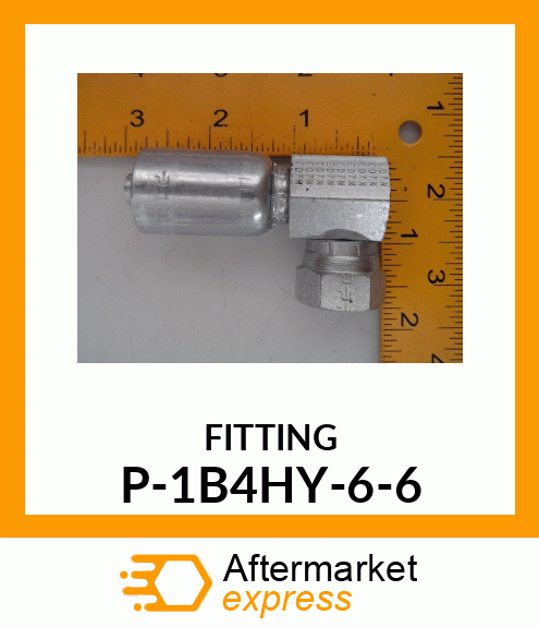 FITTING P-1B4HY-6-6