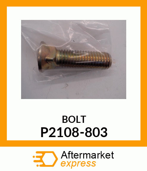 BOLT P2108-803