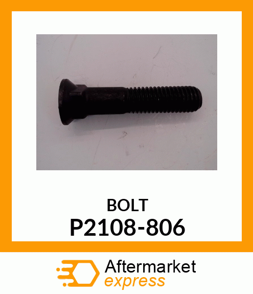 BOLT P2108-806