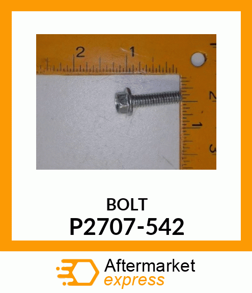 BOLT P2707-542