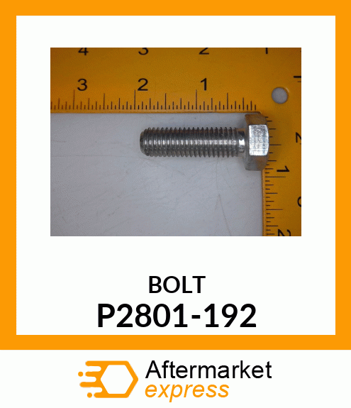 BOLT P2801-192