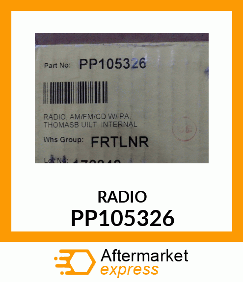 RADIO PP105326