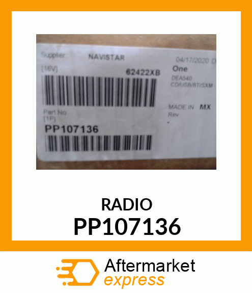 RADIO PP107136