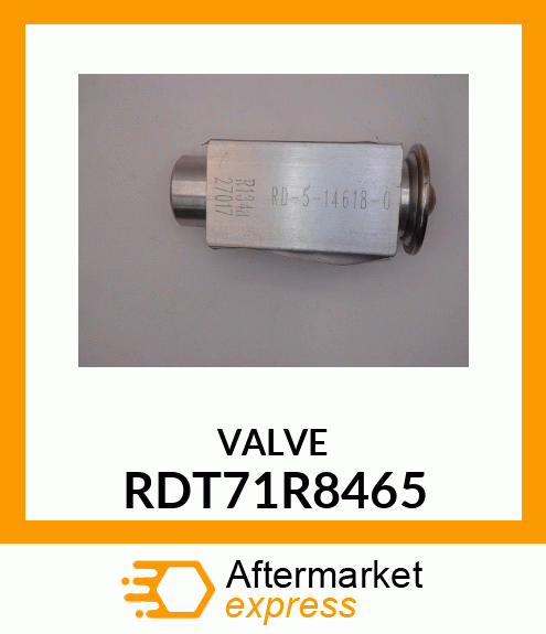 VALVE RDT71R8465