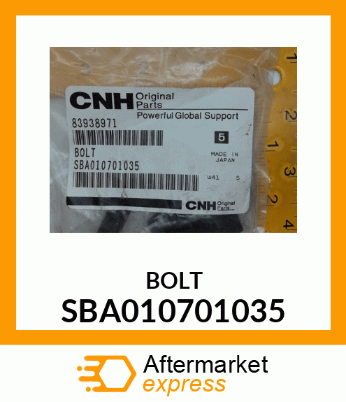 BOLT SBA010701035