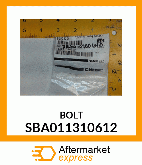 BOLT SBA011310612