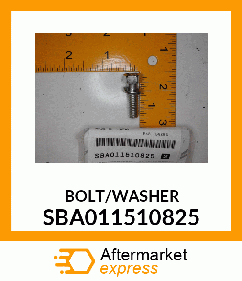 BOLT/WASHER SBA011510825