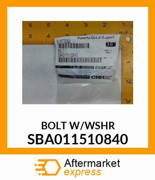 BOLTW/WSHR SBA011510840