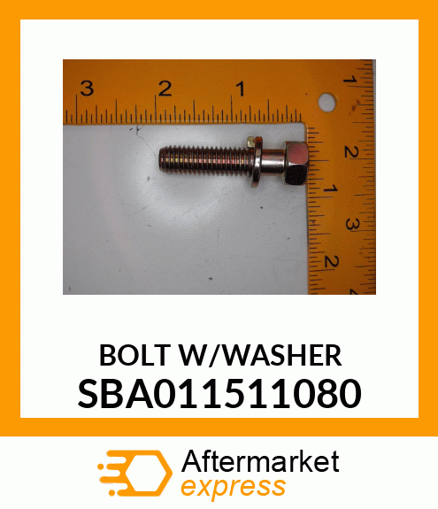 BOLTW/WASHER SBA011511080