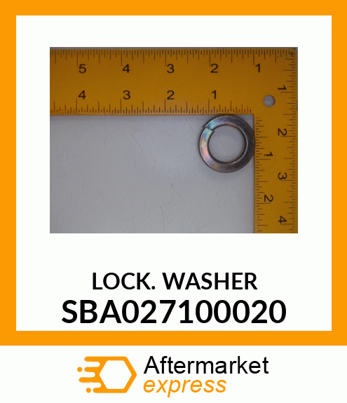 LOCKWASHER SBA027100020