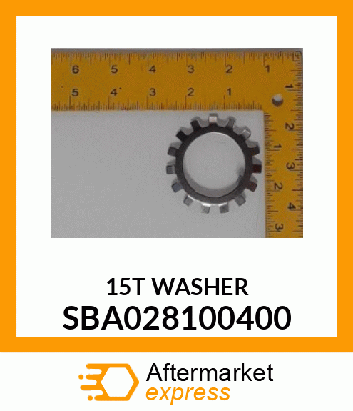 15TWASHER SBA028100400