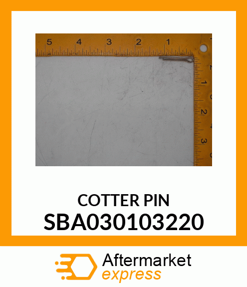 COTTERPIN SBA030103220