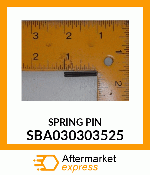 SPRINGPIN SBA030303525