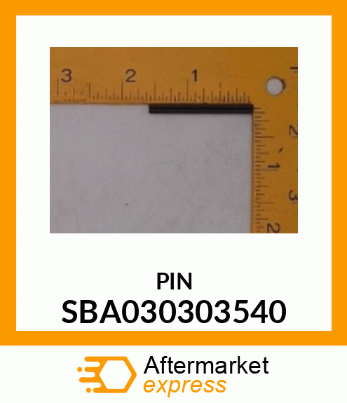 PIN SBA030303540