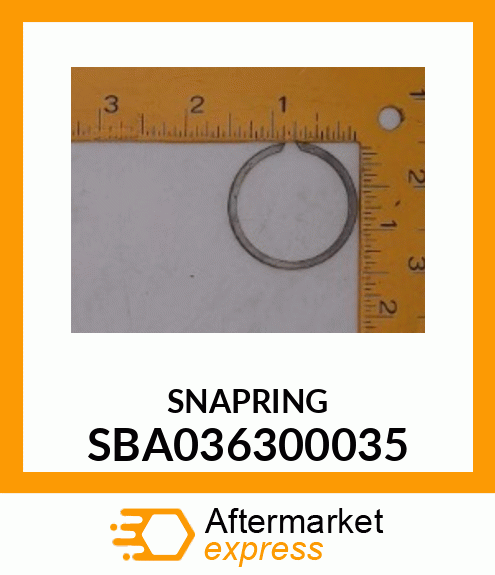 SNAPRING SBA036300035