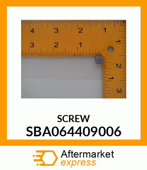 SCREW SBA064409006